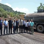 Alanya Şıhlar Mahalle yolu asfalta kavuştu