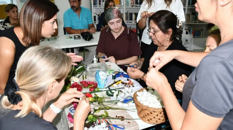 Alanya Üniversitesi’nde el sanatları atölyesi büyük ilgi gördü