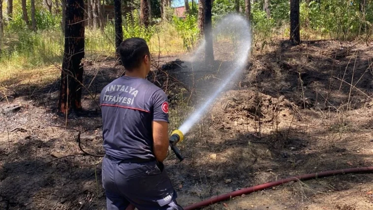 Antalya Büyükşehir Belediyesi İtfaiyesi teyakkuzda