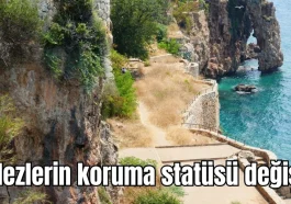 Antalya falezlerin koruma statüsü değişti