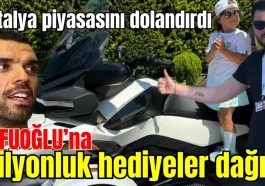 Antalya piyasasını dolandırdı! Kenan Sofuoğlu'na milyonluk hediyeler dağıttı