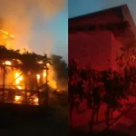 Antalya'da alev alev yanan ev kullanılamaz hale geldi