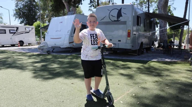 Antalya'da Karavan Park bu yaz da tatilcilerin gözdesi