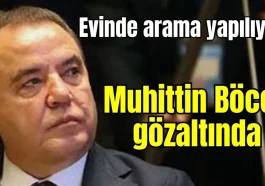 Antalya'da operasyon! Muhittin Böcek gözaltında