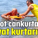 Antalya'da robot cankurtaran hayat kurtarıyor