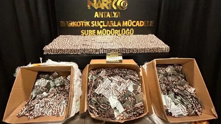 Antalya’da uyuşturucu operasyonları: 22 kişi tutuklandı