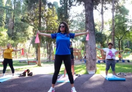 Antalyalılar güne sporla başlıyor