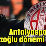 Antalyaspor'da Belözoğlu dönemi bitti