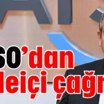 ATSO’dan Kaleiçi çağrısı