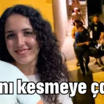 Başını kesmeye çalıştı