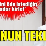 'Bedelini öde istediğin kadar kirlet' kanun teklifi