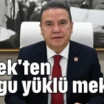 Böcek'ten duygu yüklü mektup