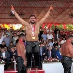 Çilenker'in başpehlivanlık coşkusu