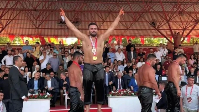 Çilenker'in başpehlivanlık coşkusu