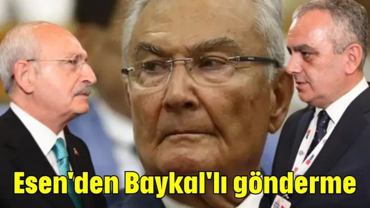 Esen'den Baykal'lı gönderme