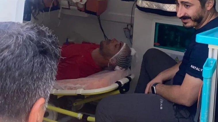 Falezlerdeki manzara keyfi hastanede son buldu