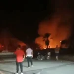 Gazipaşa'da elektrik trafosunda başlayan yangın otluk alana sıçradı