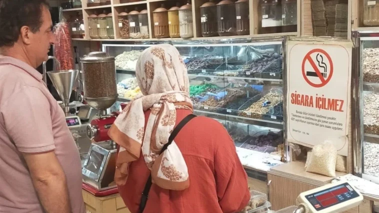 Gazipaşa’da sigara denetimi yapıldı