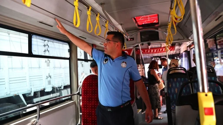 Halk otobüslerinde klima denetimleri sürüyor