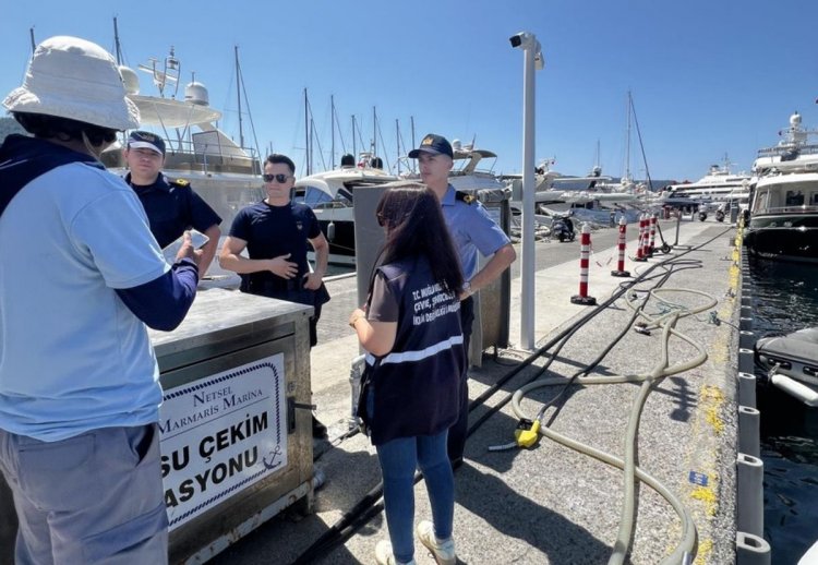 TURİZM BÖLGELERİNDEKİ GEMİLERE SIKI TAKİP