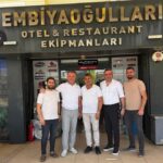 ERKAN GÜRAL VE TANZER POLAT’TAN EMBİYAOĞULLARI FİRMASINA ZİYARET