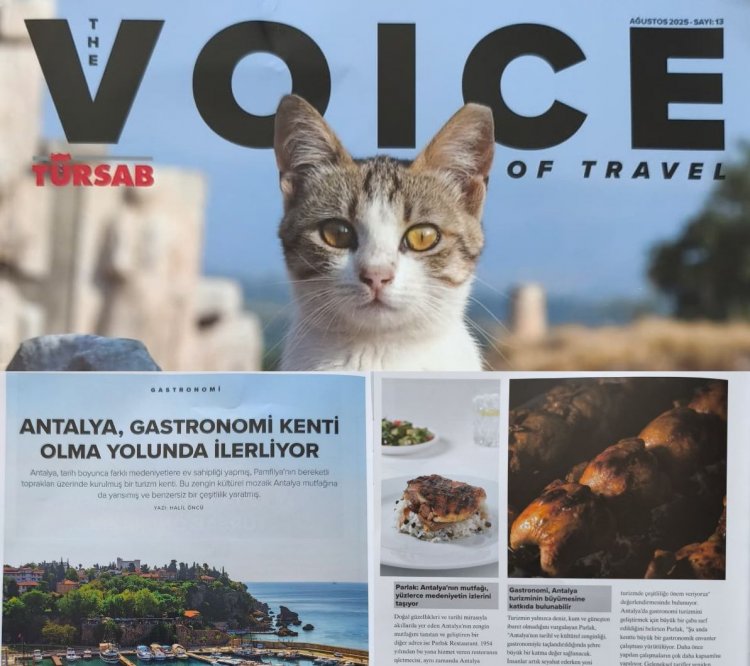 ANTALYA GASTRONOMİ KENTİ OLMA YOLUNDA İLERLİYOR