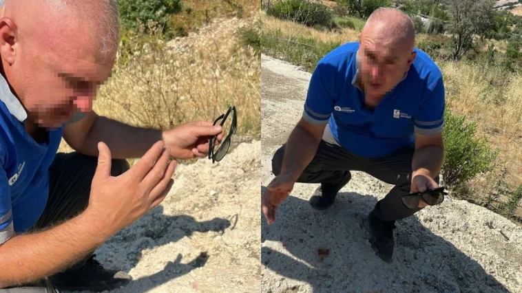 İzinsiz su çekimini denetleyen personelin burnunu kırdı