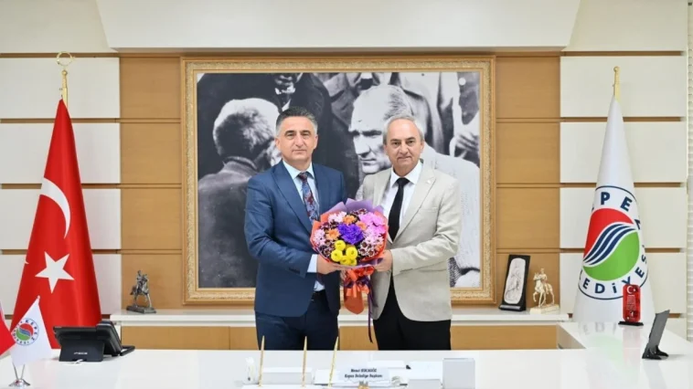 Kaymakam Dervişoğlu’ndan Başkan Kocagöz’e ziyaret