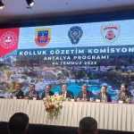 Kemer'de Kolluk Gözetim Komisyonu toplandı