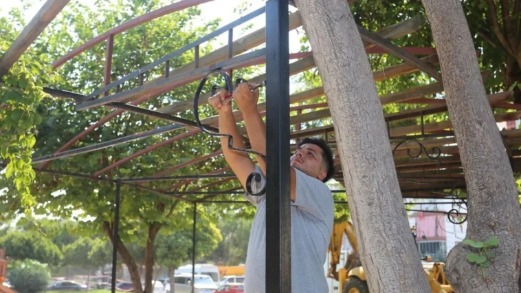 Kepez'de Engelliler Parkı’na modern dokunuş