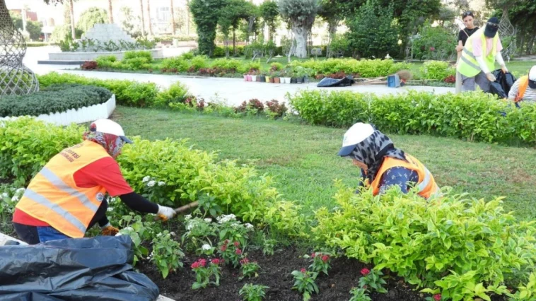 Kepez’den yeşil alanlara özenli dokunuş