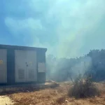 Lüks villalara yakın noktada çıkan yangın korkuttu