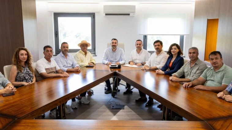 Manavgat'ta başkanvekili Çiçek MATSO yönetimine ağırladı