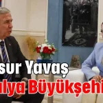 Mansur Yavaş Antalya Büyükşehir’de