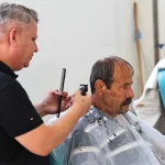 Mobil kuaför tırı Antalya’nın yaylalarında