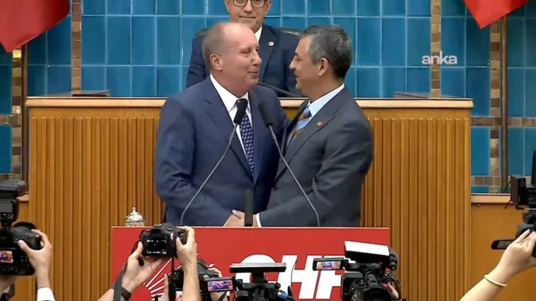 Muharrem İnce CHP'de