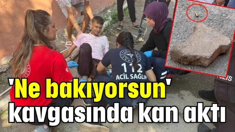 'Ne bakıyorsun' kavgasında kan aktı