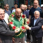 Orhan Okulu baba ocağında coşku ile karşılandı