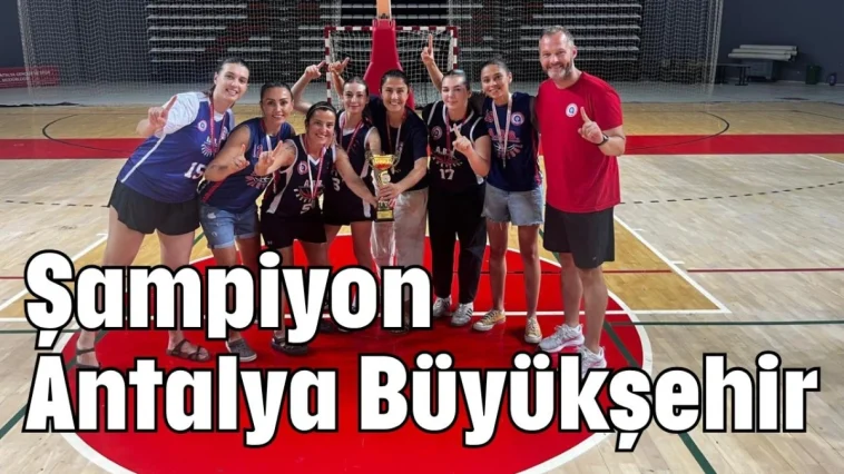 Şampiyon Antalya Büyükşehir