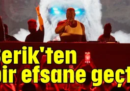 Serik'ten bir efsane geçti