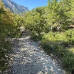 Üzümdere Irmağı kuraklığa yenik düştü