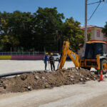 50 yıllık eski borular yenilendi