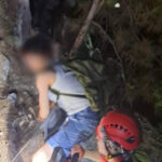 Alanya Kalesinde mahsur kalan 3 öğrenci kurtarıldı