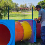 Köpek Eğitim Parkına yeni parkurlar