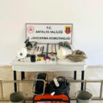 Jandarmadan kaçak kazıya suçüstü