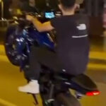 Motosikletle akrobatik hareketlere ceza