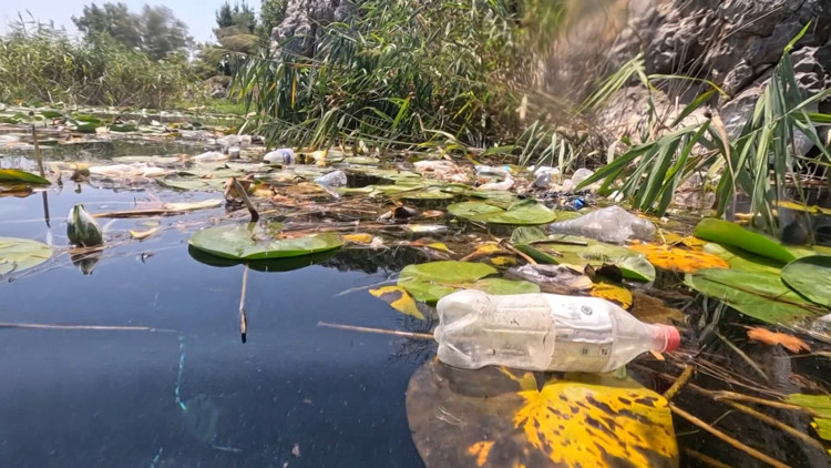 Antalyanın içme suyu kaynağında çöp alarmı
