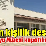 7 bin kişilik destek! Antalya Müzesi kapatılmasın
