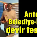 Antalya Belediye-İş'te devir teslim