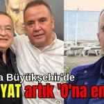 Antalya Büyükşehir'de hafriyat artık 'O'na emanet